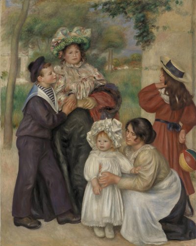 Sanatçı Ailesi Sanatçının Ailesi, 1896. by Pierre Auguste Renoir