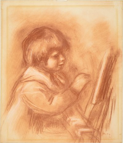 Sanatçının Oğlu Claude veya Coco, c. 1906. by Pierre Auguste Renoir