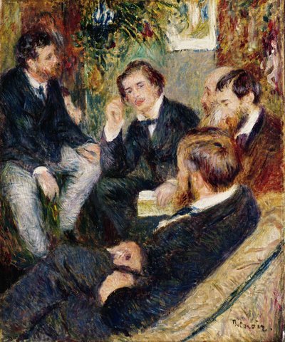 Sanatçının Stüdyosu, Rue Saint-Georges, 1876 by Pierre Auguste Renoir