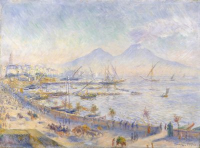 Napoli Körfezi, 1881 by Pierre Auguste Renoir