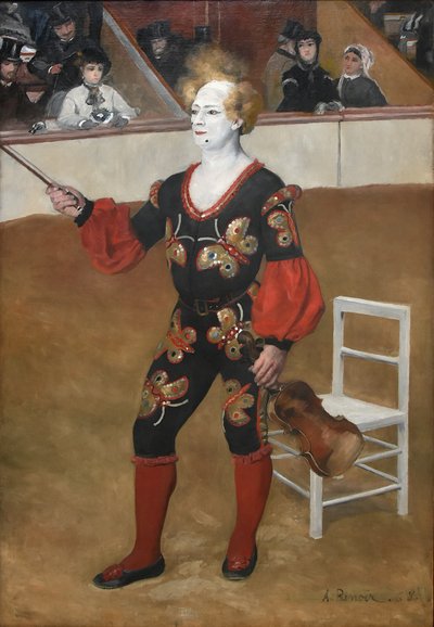 Palyaço by Pierre Auguste Renoir