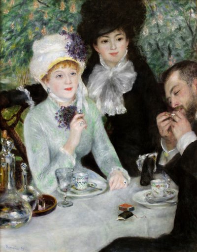 Öğle Yemeğinin Sonu, 1879 by Pierre Auguste Renoir