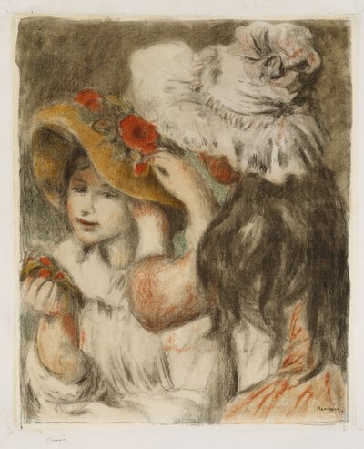Hatpin, c.1897 by Pierre Auguste Renoir