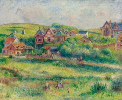 Blanche Pierson Evi, Pourville by Pierre Auguste Renoir