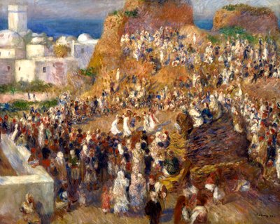 Cami veya Arap Festivali, 1881 by Pierre Auguste Renoir
