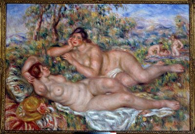 Yıkananlar. Pierre Auguste Renoir