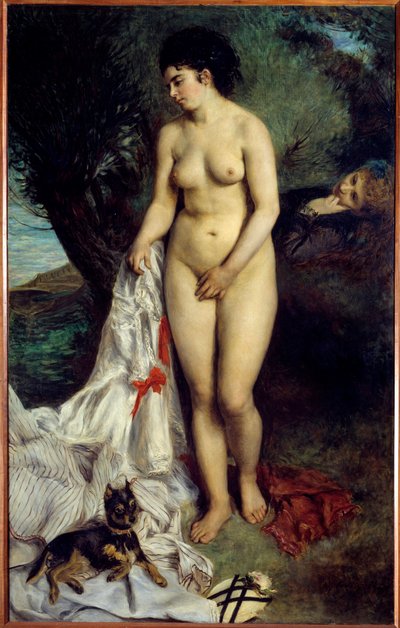 Griffon yüzücü. Pierre Auguste Renoir