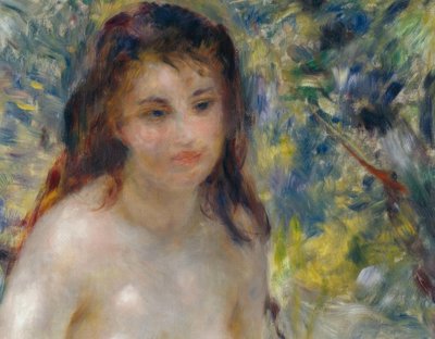 Kadının gövdesi güneşte by Pierre-Auguste Renoir