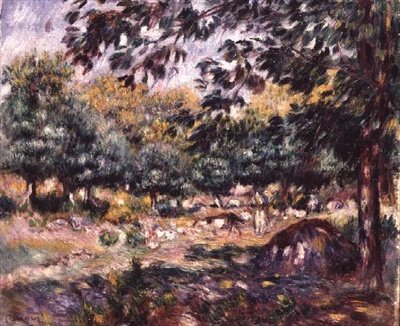 Douarnenez yakınlarındaki Treboul by Pierre Auguste Renoir