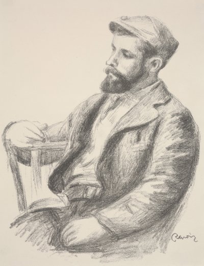 valtat portre by Pierre Auguste Renoir