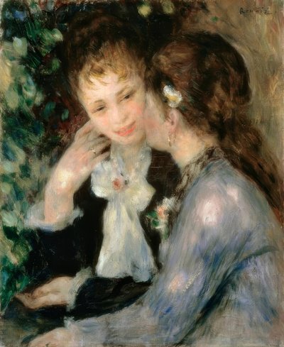 Gizli görüşmeler by Pierre Auguste Renoir