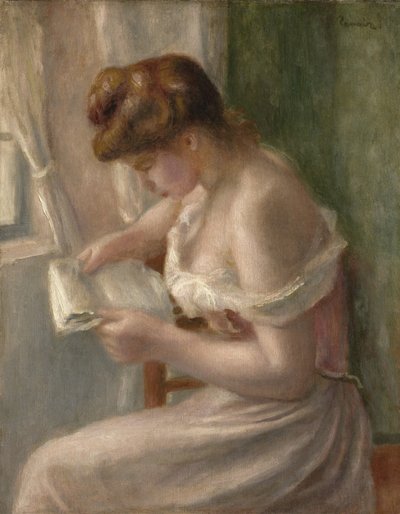 Kadın Okuma, c.1895 by Pierre Auguste Renoir