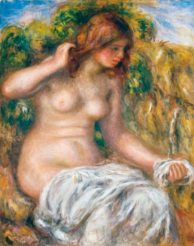 İlkbaharda Kadın, 1914 by Pierre Auguste Renoir