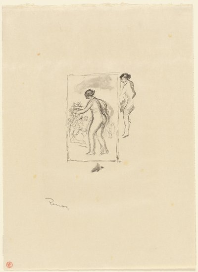 Asmalı Kadın, 4. çeşit by Pierre Auguste Renoir