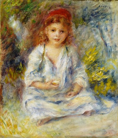 Cezayirli Genç Kız, 1881 dolayları by Pierre Auguste Renoir