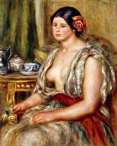 Doğu Kostümlü Genç Kız, 1905 by Pierre Auguste Renoir