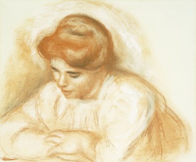 Eğilerek Genç Kadın; Genç Kadın Eğilerek, by Pierre Auguste Renoir