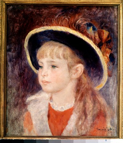 Mavi şapkalı genç kız: Jeanne (Jane) Henriot