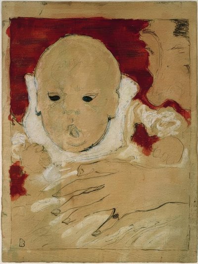 Andrée Bonnard ve oğlu Jean Terrasse by Pierre Bonnard