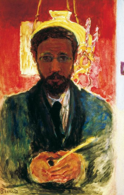 Borulu Otoportre. 1908 by Pierre Bonnard