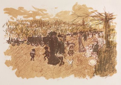 Bois de Boulogne Caddesi by Pierre Bonnard