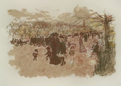Bois de Boulogne Caddesi, 198999 by Pierre Bonnard