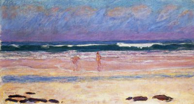 Plaj; plaj by Pierre Bonnard