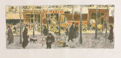 bulvar by Pierre Bonnard