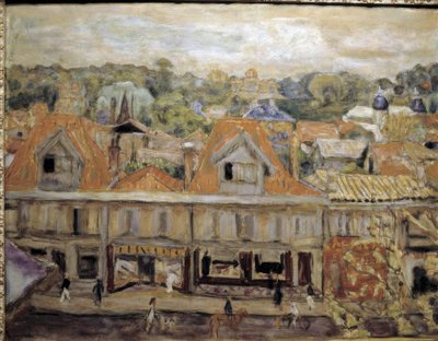 ARCACHON SOKAK by Pierre Bonnard