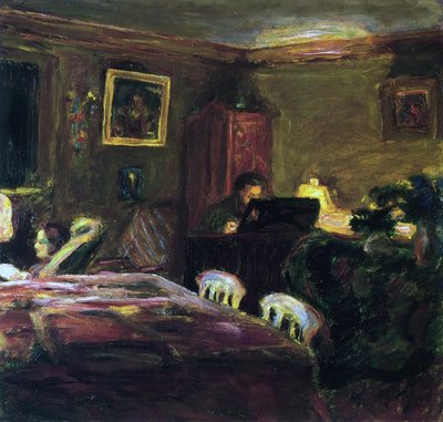 Piyanoda Claude Terrasse by Pierre Bonnard