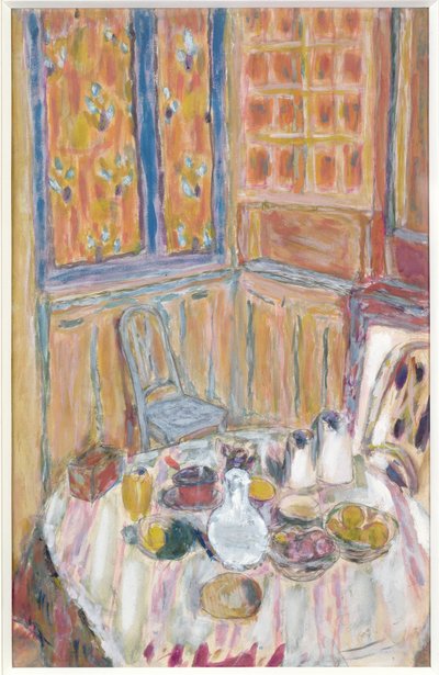 Yemek Odası Köşesi, 1930 civarı by Pierre Bonnard