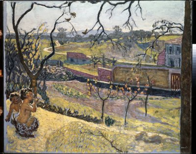 Baharın başlangıcı. Küçük faunlar. Pierre Bonnard