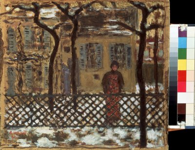 Çitin Arkasında. Pierre Bonnard