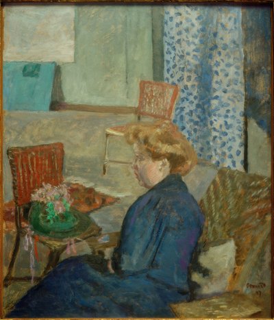 Modistin Ölmek, 1907 by Pierre Bonnard