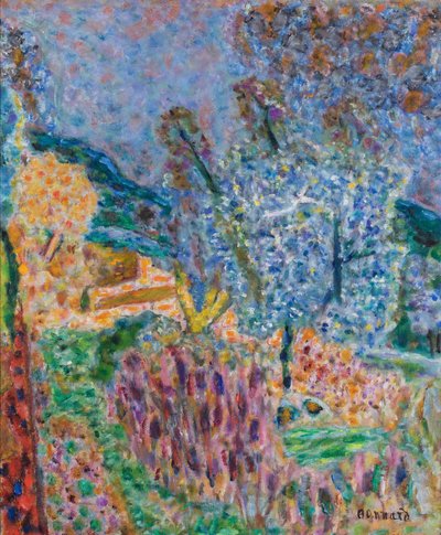 Bahçe, 1945. by Pierre Bonnard