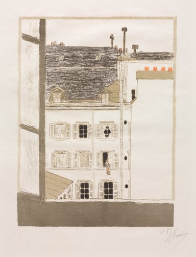 Avludaki Evler by Pierre Bonnard