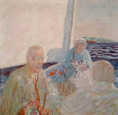 yelkenlide by Pierre Bonnard