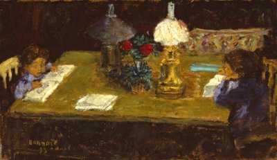İç Mekan: Terrasse Çocukları by Pierre Bonnard