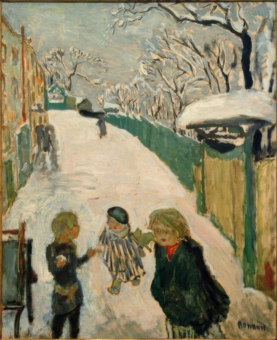 Við sjóinn, undir pinsi by Pierre Bonnard