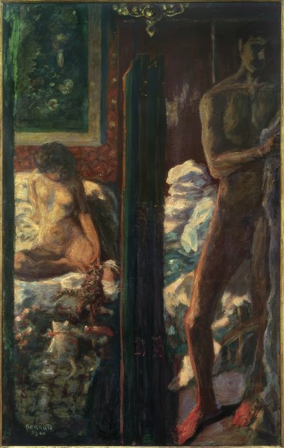 Adam ve kadın by Pierre Bonnard