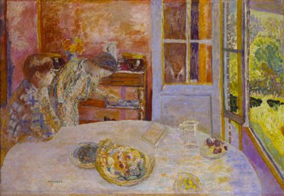 Yemek Odası, Vernon, c. 1925. by Pierre Bonnard