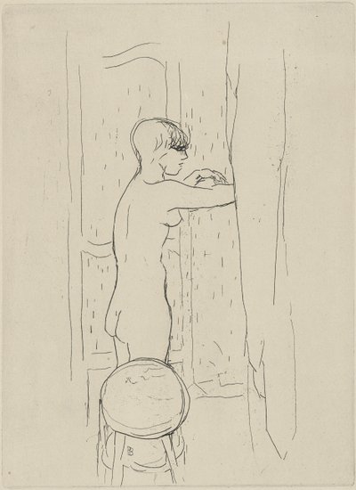 La Toilette (Banyo) by Pierre Bonnard