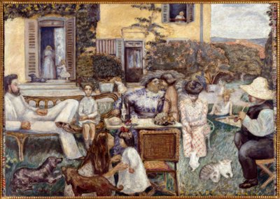 L’après-midi bourgeoise by Pierre Bonnard
