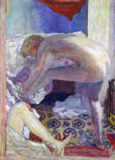 büyük mavi çıplak by Pierre Bonnard