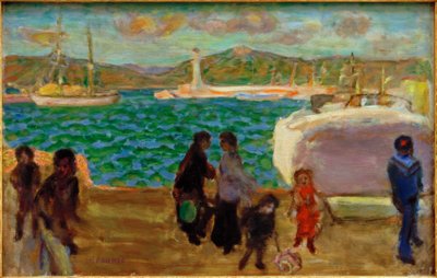 Sisli körfez (mistral gökyüzü) by Pierre Bonnard