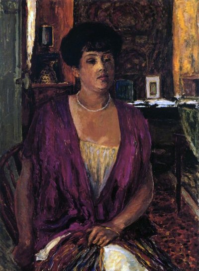 Madam Claude Anet, 1910 by Pierre Bonnard