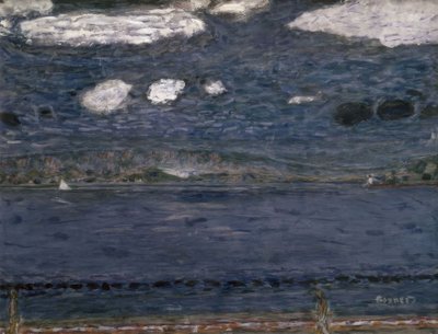 Akdeniz – 1941/44 – 48,3 × 63,2 cm – kağıt üzerine guaj ve kurşun kalem by Pierre Bonnard