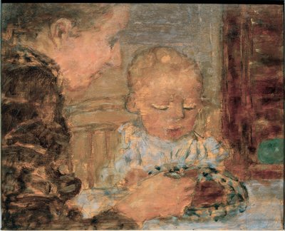 Anne ve Çocuk by Pierre Bonnard