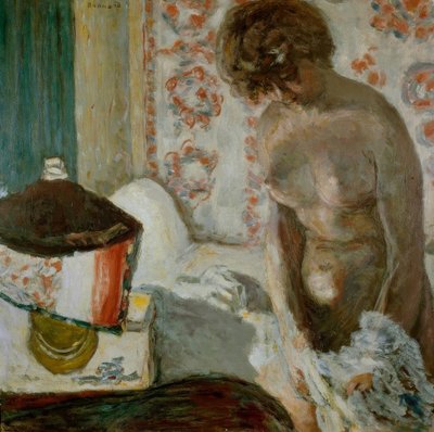 Lambanın yanında çıplak by Pierre Bonnard