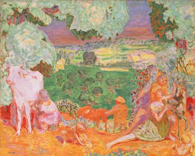 Pastoral Senfoni, 1916-20 by Pierre Bonnard